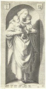 Nächstenliebe von Jacob Matham