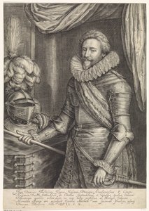 Porträt von Frederik Hendrik, Prinz von Oranien-Nassau von Jacob Matham