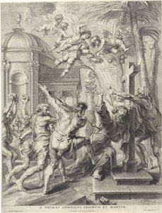 Märtyrertod des Apostels Thomas von Jacob Neefs
