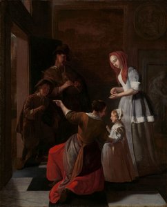 Die Spieler von Jacob Ochtervelt