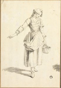 Italienisches Bauernmädchen