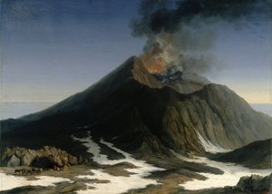 Der Ausbruch des Ätna