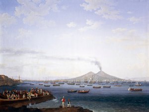 Die Rückkehr der Flotte aus Algerien in die Bucht von Neapel