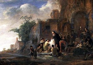Die Werke der Barmherzigkeit von Jacob Willemsz de Wet or Wett
