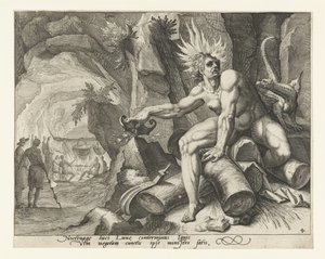 Das Element Feuer
Die vier Elemente (Serientitel) von Jacob de Gheyn (II) (attributed to)