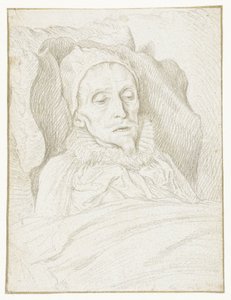 Porträt von Prinz Moritz auf seinem Sterbebett