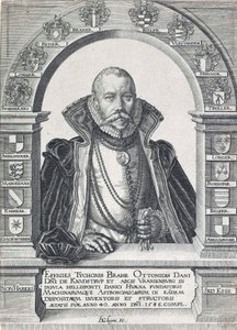 Porträt von Tycho Brahe 1546 - 1601