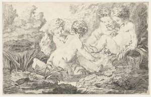 Allegorische Kindergruppe von Jacob de Wit