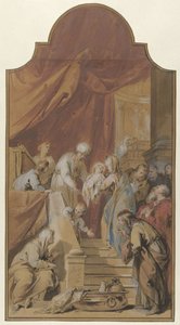 Die Darbringung im Tempel von Jacob de Wit