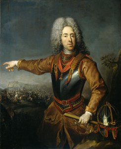 Porträt von Prinz Eugen von Savoyen 1663-1736, 1718 von Jacob van Schuppen