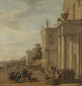 Italienischer Marktplatz