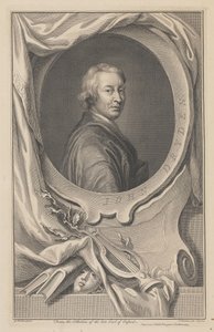John Dryden von Jacobus Houbraken