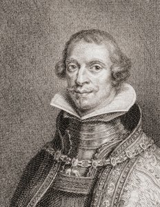 König Philipp IV. von Spanien, Felipe IV., Porträt (Gravur) von Jacobus Houbraken