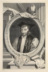 Porträt von George Morley, Bischof von Winchester, Illustration aus 