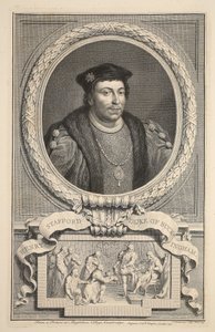 Porträt von Henry Stafford, Herzog von Buckingham, Illustration aus 