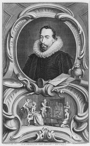 Sir Francis Walsingham, 1738 von Jacobus Houbraken