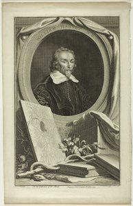 William Harvey, M.D. von Jacobus Houbraken