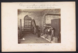Unteres Pumpwerk mit Zentrifugalpumpen / Kralingen den 14. Mai 1869 von Jacobus van Gorkom jr.
