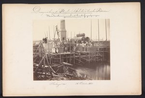 Unteres Pumpwerk mit Zentrifugalpumpen, Kralingen den 26. Oktober 1868 von Jacobus van Gorkom jr.
