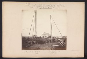 Unteres Pumpwerk mit Zentrifugalpumpen / Nieuwerkerk aan den IJssel den 15. Juni 1868 von Jacobus van Gorkom jr.