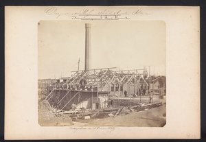 Oberdampfwerk Prins Alexander / Kralingscheveer den 18. Oktober 1867 von Jacobus van Gorkom jr.