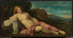 Venus in einer Landschaft, ca. 1520