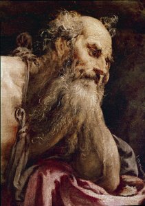 Heiliger Hieronymus in Meditation