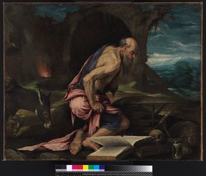 St. Hieronymus in der Wildnis, 1562