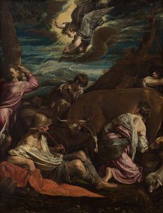 Die Verkündigung an die Hirten von Jacopo Bassano