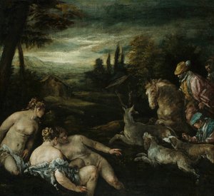 Diana und Actaeon, 1585-92