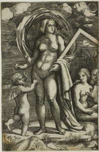 Venus und Amor von Jacopo Francia
