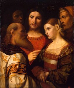 Christus und die Ehebrecherin, 1510