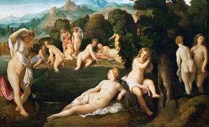 Badende Nymphen, ca. 1528