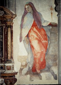 Verkündigung (Detail) von Jacopo Pontormo