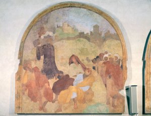 Christus im Garten, Lünette aus dem Freskenzyklus der Passion, 1523-6 von Jacopo Pontormo