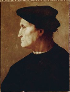 Profilporträt von Francesco da Castiglione