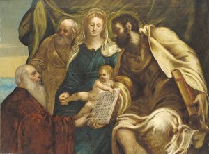 Die Heilige Familie und der Doge Ranieri