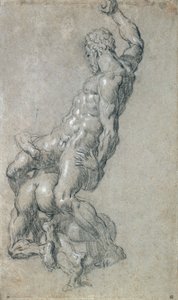 Samson tötet die Philister von Jacopo Robusti Tintoretto