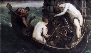 Die Befreiung der Arsinoe, nach 1560-1594 von Jacopo Robusti Tintoretto