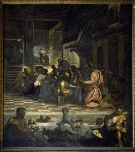 Das letzte Abendmahl von Jacopo Robusti Tintoretto