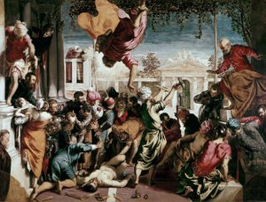 Das Wunder des heiligen Markus, der einen Sklaven befreit, 1548