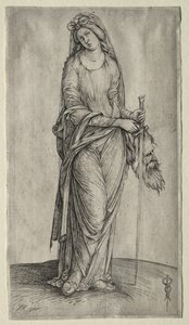 Judith hält den Kopf von Holofernes