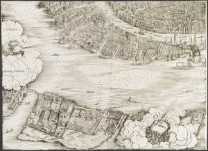 Ansicht von Venedig [unterer linker Block], 1500