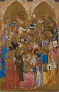 Anbetende Heilige aus dem San Pier Maggiore Altarbild, 1371