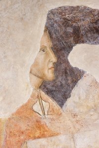 Porträt von Dante Alighieri (Fresko) von Jacopo di Cione