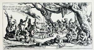 Nach der Gravur von J. Callot von Jacques (after) Callot