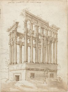 Der "Palais Tutelle" bei Bordeaux von Jacques Androuet Ducerceau I