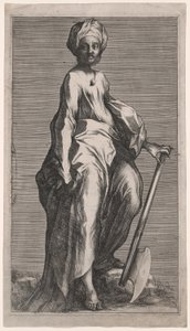 Heiliger Judas (oder Heiliger Matthias) von Jacques Bellange