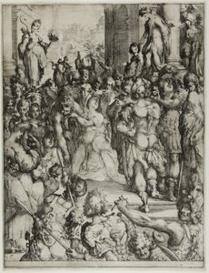 Das Martyrium der Heiligen Lucia von Jacques Bellange
