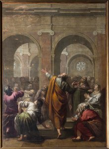 Die Herabkunft des Heiligen Geistes von Jacques Blanchard